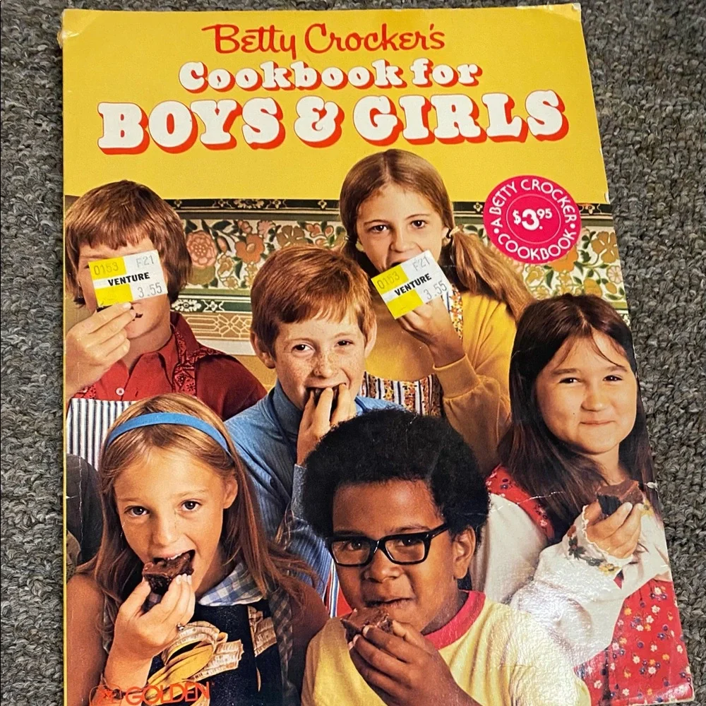 Vintage Betty Crocker Cookbook for Boys & Girls